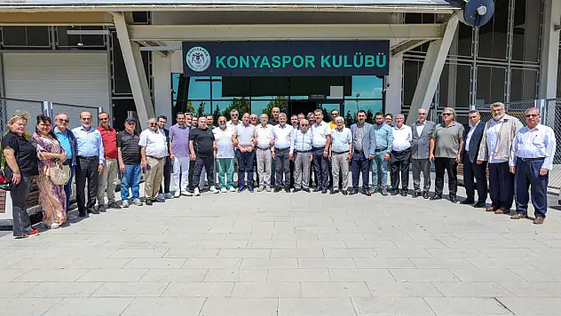 Konya Eşrafı'ndan Konyaspor Başkanı Ömer Atiker'e Ziyaret