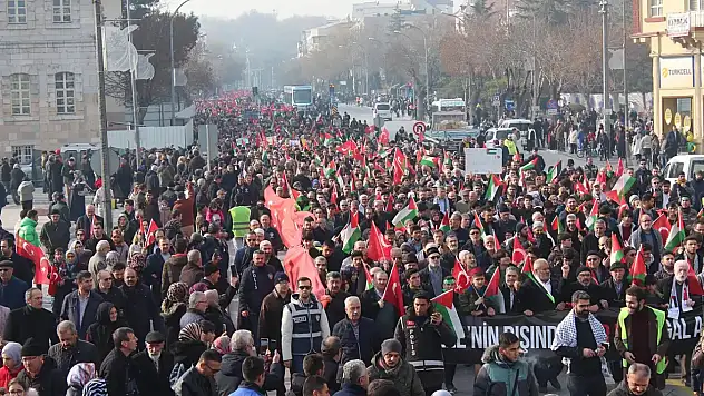 Konya Gazze için tek yürek: 'Siyonist işgale karşı meydanlardayız'