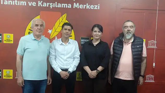 Konya Göz'den Gazeteciler Cemiyetine ziyaret!