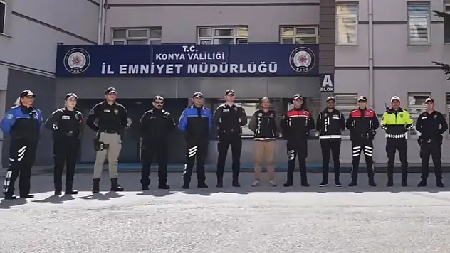 Konya İl Emniyet Müdürlüğü, 'Millettin ihtiyaç duyduğu her yerdeyiz'