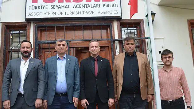 Konya İl Kültür ve Turizm Müdürü Fidan'dan TÜRSAB Konya Bölge Temsil Kuruluna ziyaret