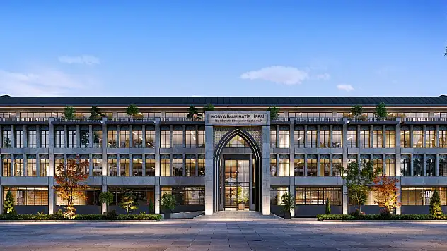 Konya İmam Hatip Lisesi'nin yeni binası 200 yıl hizmet verecek