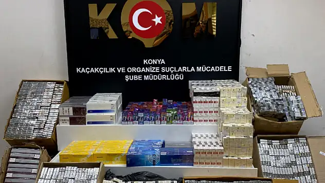 Konya KOM'dan dört dörtlük operasyon: Yine tam isabet!