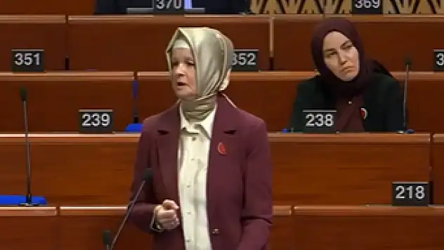 Konya Milletvekili Göka, Strazburg'da Gazze soykırımını dünyaya anlattı