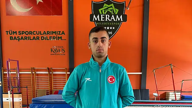 Konya'nın altın çocuğu dünya zirvesinde