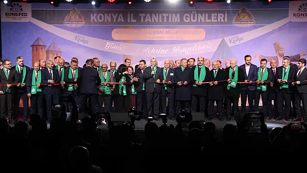 Konya'nın değerleri İstanbul'da vitrine çıktı