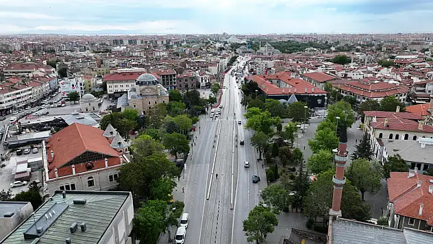 Konya'nın en yoğun güzergahında büyük dönüşüm