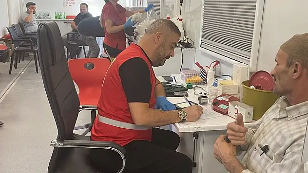 Konya'nın fedakar ilçesinden Kızılay'a 172 ünite kan desteği