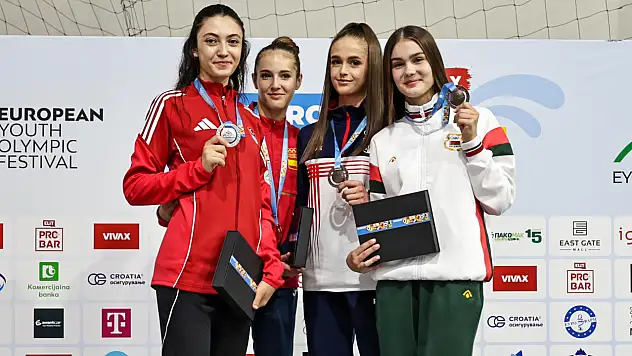 Konya'nın genç sporcusu Avrupa'da tarih yazdı!