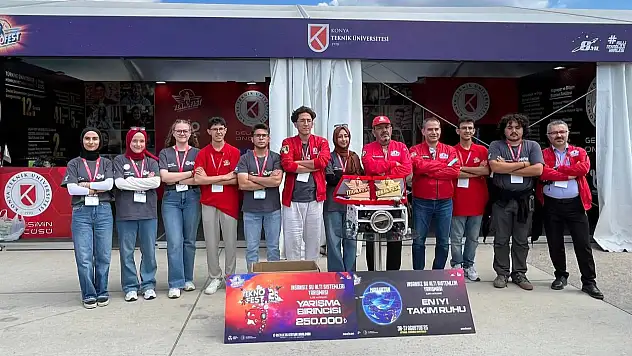 Konya'nın gururu, TEKNOFEST'ten rekor başarıyla döndü