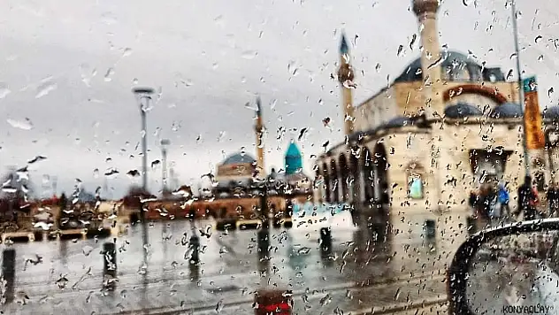 Konya'nın ilçelerine düşen yağış miktarı belli oldu