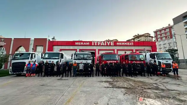 Konya'nın kahraman ekipleri Alanya yolunda