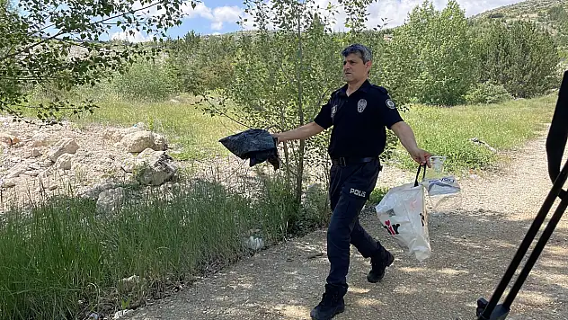 Konya'nın kirini polislerin çalışması ortaya çıkardı: Takdir topladılar!