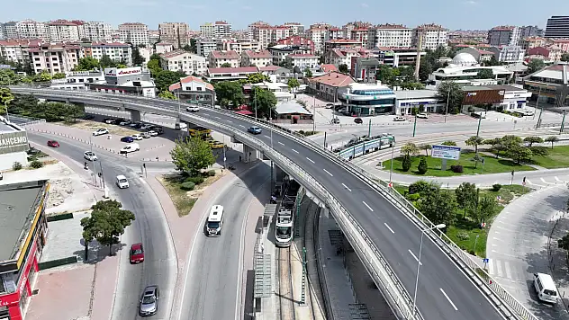 Konya'nın kritik üst geçidinde asfalt yenileme tamamlandı