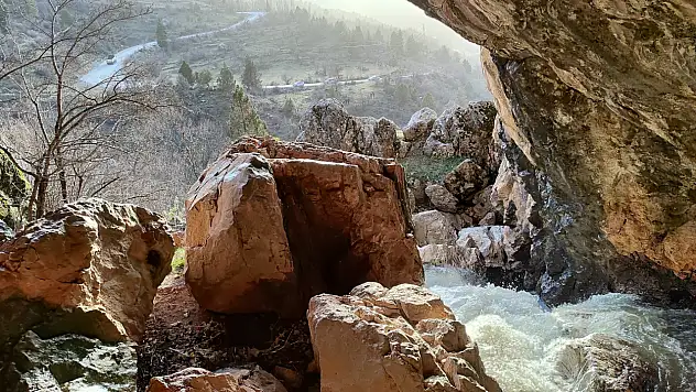 Konya'nın kuruyan şelalesi yeniden hayat buldu