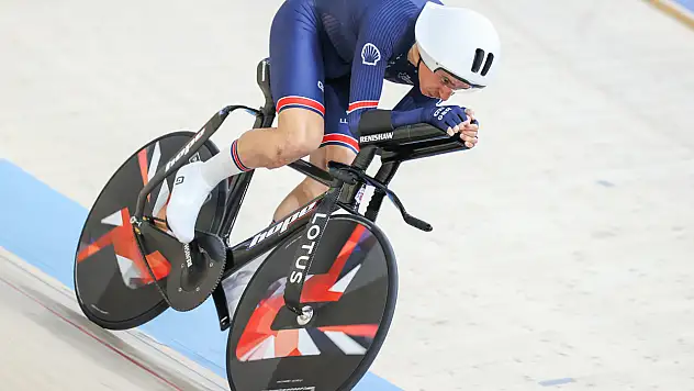 Konya Olimpik Veledromu'nda dünya rekoru heyecanı başladı