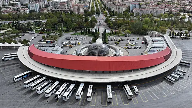Konya otogarı 2025'te yaklaşık 18 milyon yolcuya ev sahipliği yaptı
