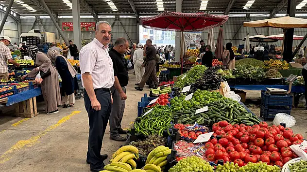 Konya pazarında yeni uygulama başlatıldı! Kimse hile yapamayacak…