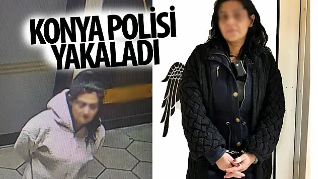 Konya polisi 350 bin TL değerinde  soygun yapan hırsızları yakaladı!