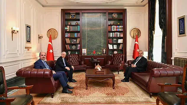 Konya protokolü başkentte temas trafiğinde