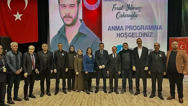 Konya şehidini dualarla andı