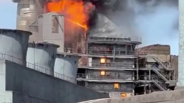 Konya Şeker'e bağlı santralde yangın