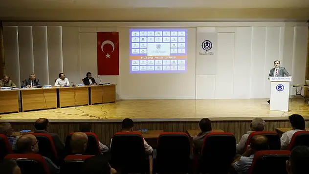 Konya Ticaret Odası Eylül ayı meclis toplantısını gerçekleştirdi