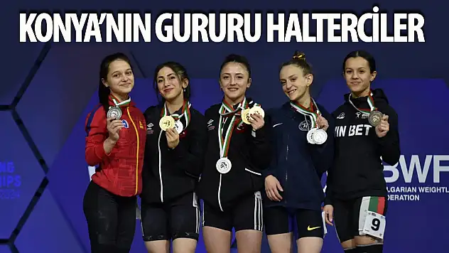 Konya TOHM Sporcuları halterde zirvede