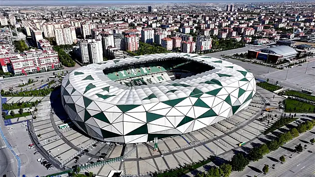 Konya, Türkiye-İspanya maçına hazır!