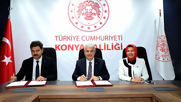 Konya Valiliği ve Selçuk Üniversitesi arasında Muhtar Eğitim Protokolü imzalandı