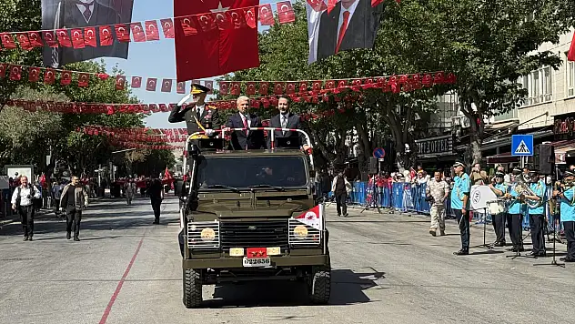 Konya ve çevre illerde 30 Ağustos Zafer Bayramı coşkusu