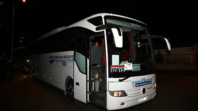 Konya gönül yolcularını ağırlayacak: Şeb-i Arus kafilesi yola çıktı