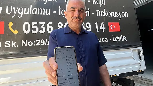 Konya yolculuğu yaptı, Siirt'ten ceza yedi