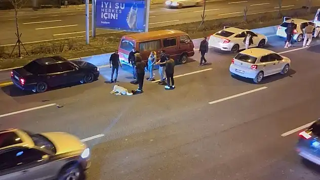 Konya yolunda faciadan dönüldü: Bir anda ortaya çıktı!