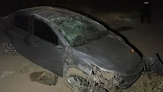 Konya yolunda otomobil takla attı: 1 yaralı