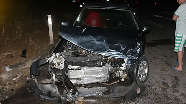 Konya'da otomobil ile minibüs çarpıştı: 7 yaralı