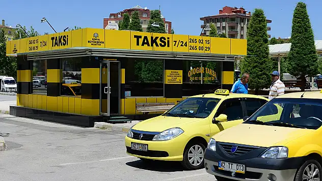 Konya'da taksi ücretlerine zam!