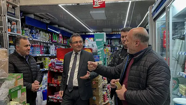 Konyalı başkan sahaya indi, esnafın taleplerini dinledi