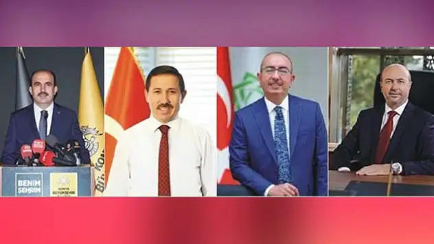 Konyalı belediye başkanları listede
