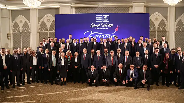 Konyalı bürokratlar Ankara'da aynı sofrada buluştu