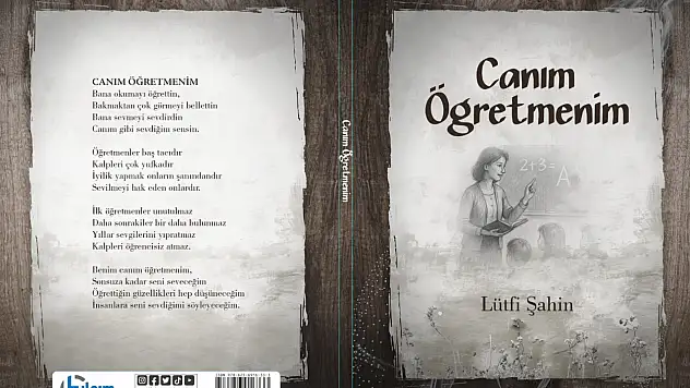 Konyalı Öğretmenin Şiir Kitabı Yayımlandı!