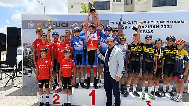 Konyalı pedallardan büyük başarı