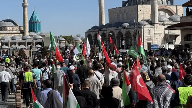 Konyalılar Filistin'deki zulme dur demek için yürüyecek! İşgal ve zulüm İnsanlığın ortak vicdanıdır'