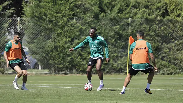Konyaspor, Başakşehir maçı hazırlıklarını sürdürdü