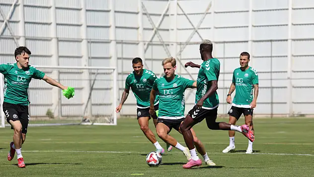 Konyaspor, Başakşehir maçı hazırlıklarına devam etti