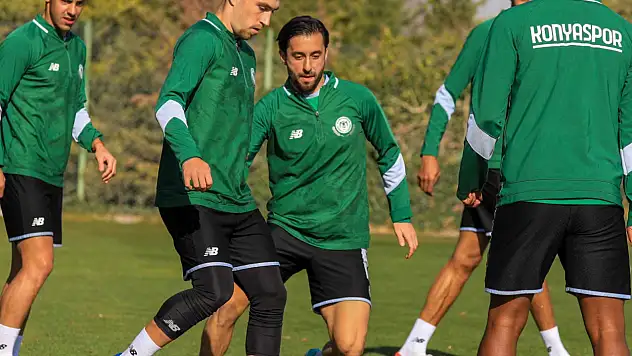Konyaspor, Beyoğlu Yeni Çarşı maçının hazırlıklarına başladı