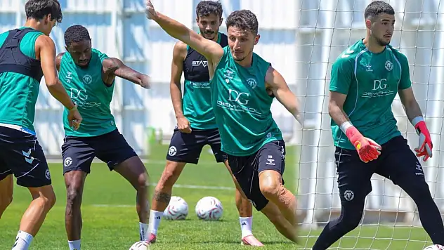 Konyaspor'da Çaykur Rizespor hazırlıkları hız kesmeden sürüyor