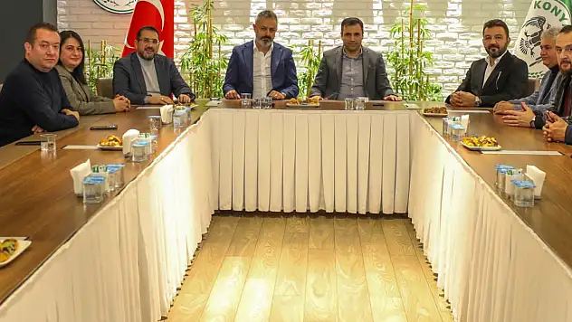 Konyaspor'da devir teslim töreni yapıldı!