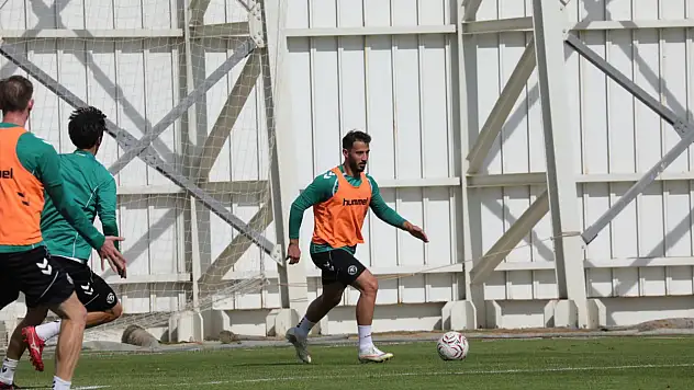 Konyaspor'da Gençlerbirliği mesaisi sürüyor