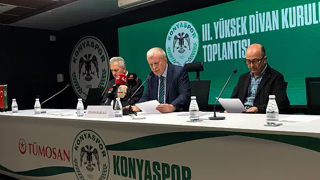Konyaspor'da Yüksek Divan Kurulu toplandı